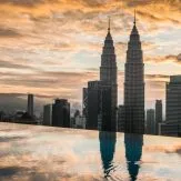 Piscina Infinita del The Face Suites Kuala Lumpur